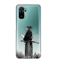 Xiaomi Redmi Note 10 / Note 10S Uyumlu Vagabond Tasarımlı Şeffaf Telefon Kılıfı