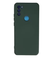 Durukar® General Mobile GM 21 Plus Kılıf Nano içi Kadife Silikon - Koyu Yeşil
