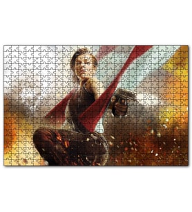 Cakapuzzle Alice Resident Evil 2020 Oyunu  Puzzle Yapboz MDF (Ahşap) (120 Parça)