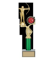 ODAK KUPA - Figürlü Kupalar - Okçu Figürlü Kupalar FG-018 B - 38 cm