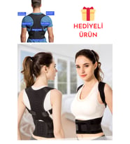 Dik Duruş Korsesi Bel Sırt Omuz Korsesi Ortopedik Dik Durmayı Sağlayan Korse Kamburluk Önleyici