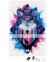 Color Wolf Puzzle 240 Parça Yapboz