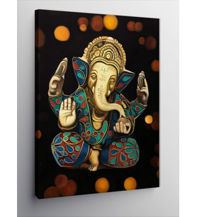 Kanvas Tablo Ganesha Geneşa