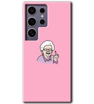 Galaxy S24 Ultra Kılıf HD Desen Baskılı Kılıf - Bad Grandmother