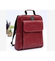Sade Desen Unisex Canta Hem Sırt Hem Capraz Hem Elde Etnik Bohem Style - BORDO