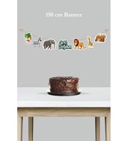 Safari Temalı Büyük Banner *Kalın Kağıt 150cm