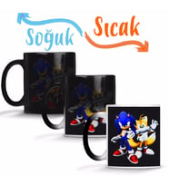 Sonic Sihirli Kupa Bardak Porselen