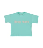 Civil Baby Deep Wave 6-18 Ay Tişört - Yeşil