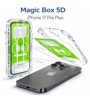 iPhone 17 Plus Epro 5D Şeffaf Ekran Koruyucu Cam – Full Kaplama