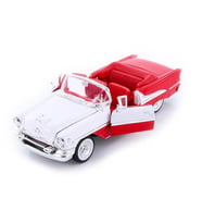 Welly 1955 Oldsmobile Super 88 Üstü Açık Kırmızı 1:18 Model Araba
