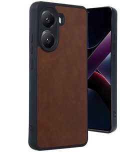 X7 Pro Kılıf Aras Deri Kapak - Taba