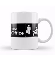 The Office Logo 01 Kupa Bardak Porselen