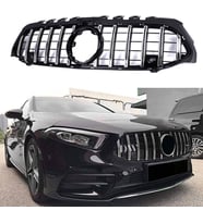 Mercedes w177 gtr ön panjur ızgara seti krom-siyah 2018 sonrası