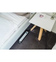 Brennenstuhl Premium-Line Serisi 6 Soketli 5 Metre Kablolu Anahtarlı Uzatma Priz (Siyah - Beyaz)