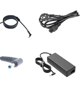 Notebook Adaptör - Mavi Uç İnce Pinli - 4.5 × 3.0mm - 15s-eq, Tpn-q186, Tpn-q188, Tpn-q191, Tpn-q208, Tpn-q221, Tpn-q222, Tpn-q230, Tpn-w129, Tpn-w130, 3168ngw Muadili ile uyumlu PRS-024