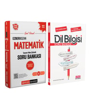 Pegem KPSS Ezberbozan Matematik ve AKM Dil Bilgisi Soru Bankası Seti 2 Kitap