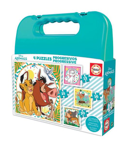 Educa Progressive Puzzle Disney Animals 19309