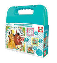 Educa Progressive Puzzle Disney Animals 19309