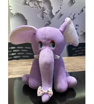 Selay Fil 20 Cm Lila Renk (Mor)