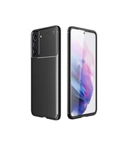 Samsung Galaxy S21 FE Uyumlu Kılıf Zore Negro Silikon Kapak (Siyah)