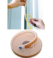 9 Metre Pencere Izolasyon Bandı Yapışkanlı Cam Yalıtım Süngeri Rüzgar Soğuk Pimapen Fitili