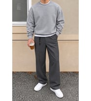 Erkek 3 İplik Şardonlu Regular Fit Bisiklet Yaka Basic Sweatshirt