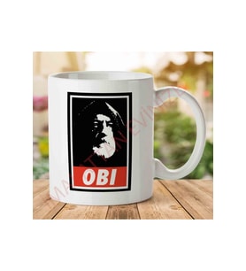 Star Wars Obey Obi Iki Tarafı Baskılı Kupa Bardak