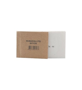 Dilman Numaralı Fiş Büyük Sipariş Fişi (24 Lü Paket)