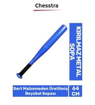 Özel Üretim Modern Zarif Kırılmaz Rahat Kavrama Kaliteli Metal Baseboll Beyzbol Sopası 64 Cm