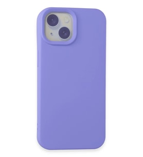 Northcity Apple iPhone 15 Uyumlu Kılıf Nano içi Kadife Silikon - Lila