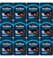 Drynites Emici Gece Külodu/Külot Bez Erkek 13+ Yaş (48-60KG) X Large 108 Adet (12PK*9)