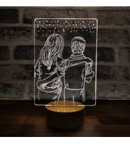 3D Aşıklar Lamba