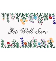 Konsept Tebrik Kartı-Get Well Soon