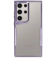 Galaxy S24 Ultra Kılıf Boyi Silikon Kapak - Derin Mor