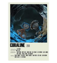 Coraline Alternatif (2) Tablo Ahşap Poster Dekoratif