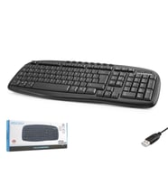 Hadron HDX2609 Türkçe-Q Multimedia 1.80mt USB Kablolu Klavye - Siyah