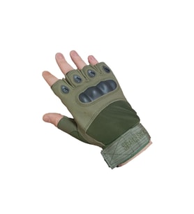TACTİCAL ELDİVEN YARIM (OAKLEY) HAKİ (Siyah)