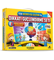 Dikkati Güçlendirme Seti 2. Sınıf - 8 yaş - Osman Abalı