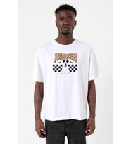 Halloween Mickey Ghost Beyaz Erkek Oversize Tshirt
