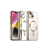 Apple İphone 15 Kılıf Kross Magneticsafe Kapak - Gold