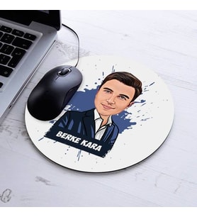 Kişiye Özel Erkeğe Hediyelik Karikatürlü Mousepad