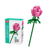 Ctoy Çiçek Yapma Blok Seti Pembe Gül MY87017