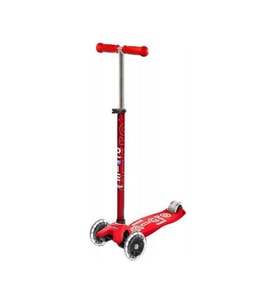 Micro Maxi Scooter Micro Deluxe Red Led MMD068 (Standart)