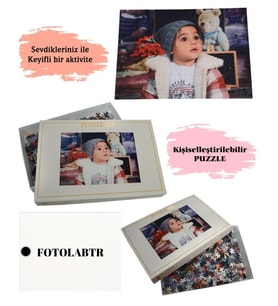 Kişiye Özel 240 Parçalı Fotoğraflı A3 PUZZLE