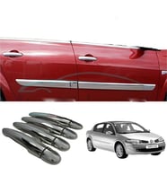 Renault Megane 2 Kapı Kolu ( 2003 -2008 ) Paslanmaz Çelik 8 Parça