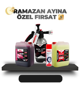 Ramazan Ayına Özel Fırsat Paketi 3️⃣ 🎁 HEDİYE KÖPÜK BASINÇLI POMPA