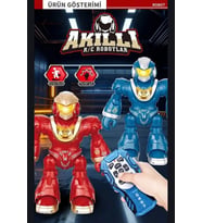 Uzaktan Kumandalı Akıllı Robot Oyuncak - Işıklı, Müzikli, Dans Eden Programlanabilir, 23cm