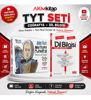 Süper Kitap TYT AYT Süper Genç Haritos Haritalarla Coğrafya ve AKM Dil Bilgisi Soru Bankası Seti
