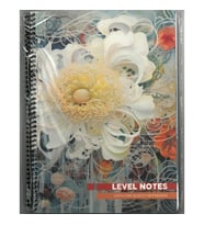 GIPTA LEVEL NOTES SPİRALLİ PRESSBOARD (KARTON) KAPAK 20x28 80YP.KARELİ DEFTER - 7721