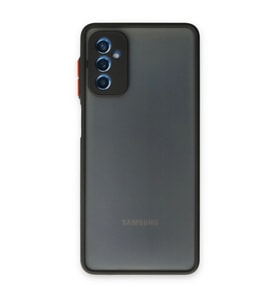 Samsung Galaxy M52 5g Kılıf Montreal Silikon Kapak - Siyah